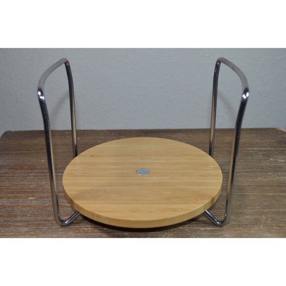 IKEA Variera Plate Holder Dish Organiser Bamboo Drawer Shelf 21-31cm Organizer - Picture 1 of 10